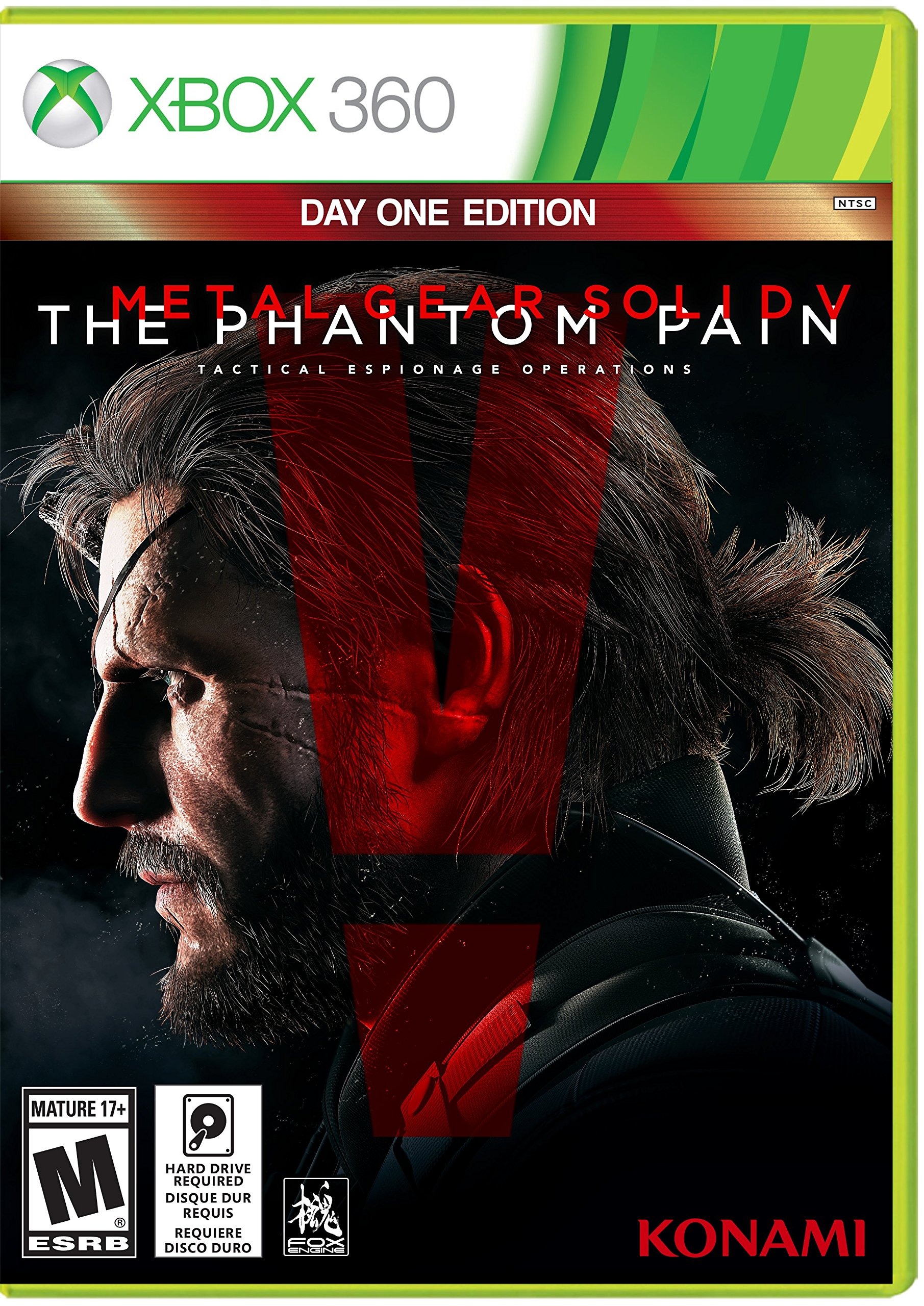 XBOX 360 - METAL GEAR  SOLID PHANTOM PAIN ( DAY ONE)