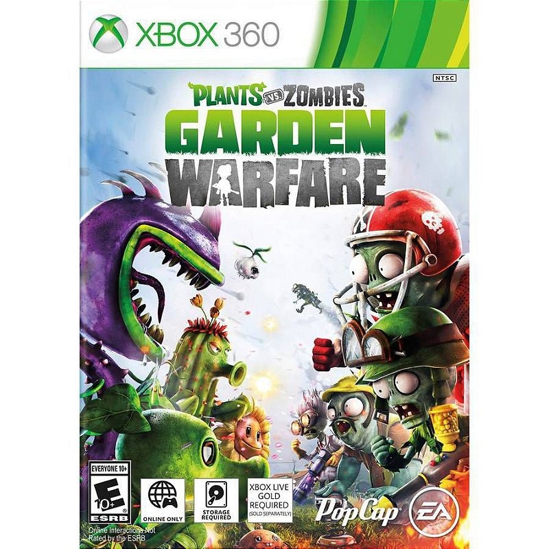 XBOX 360 - PLANTS VS ZOMBIES GARDEN WARFARE
