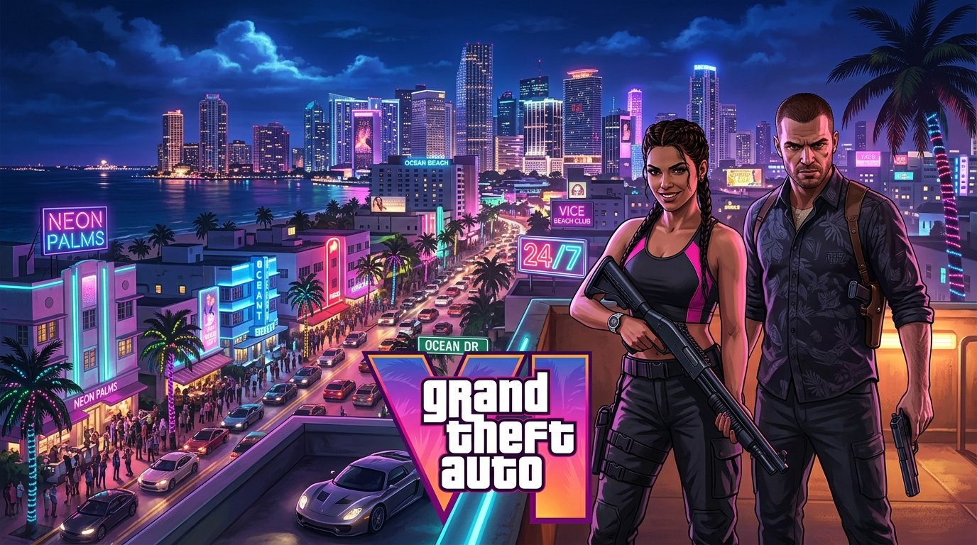 Reta Final de GTA VI! Faltam Poucas Semanas para o Lançamento Mais Aguardado do Século