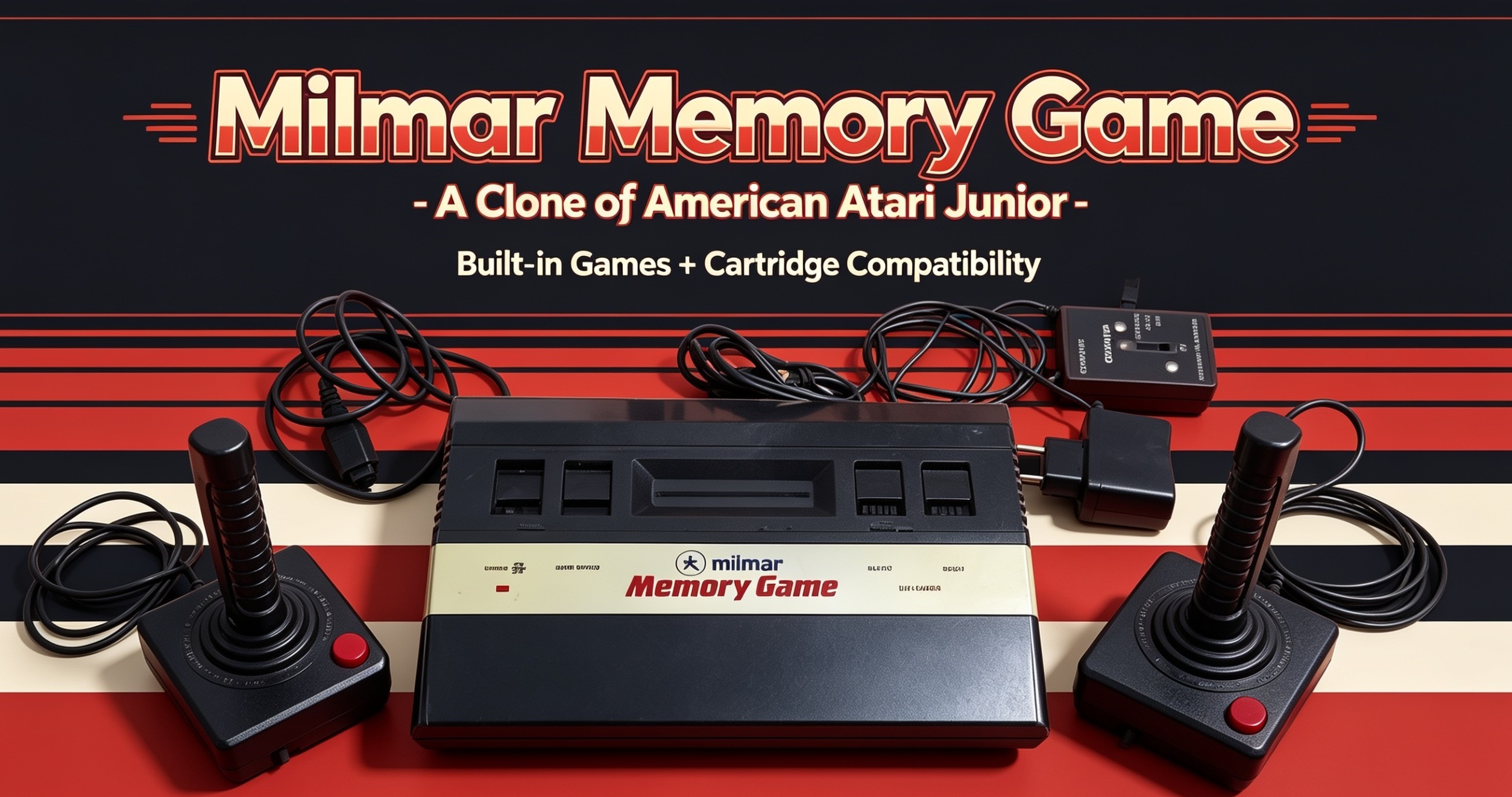 Atari Jr milmar clone clássico