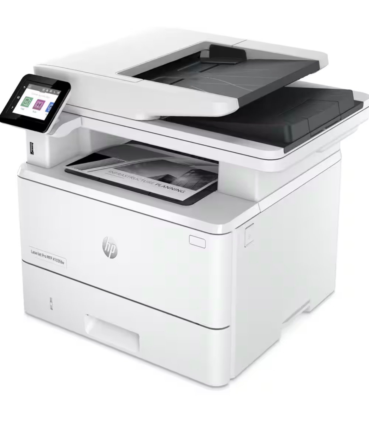 Impressora M ultifuncional Laser Pro, Monocromática, Fax, Impressão Frente e Verso Automática, Conexões Wi-Fi e USB, 110v, 4103FDW, HP - CX 1 UN